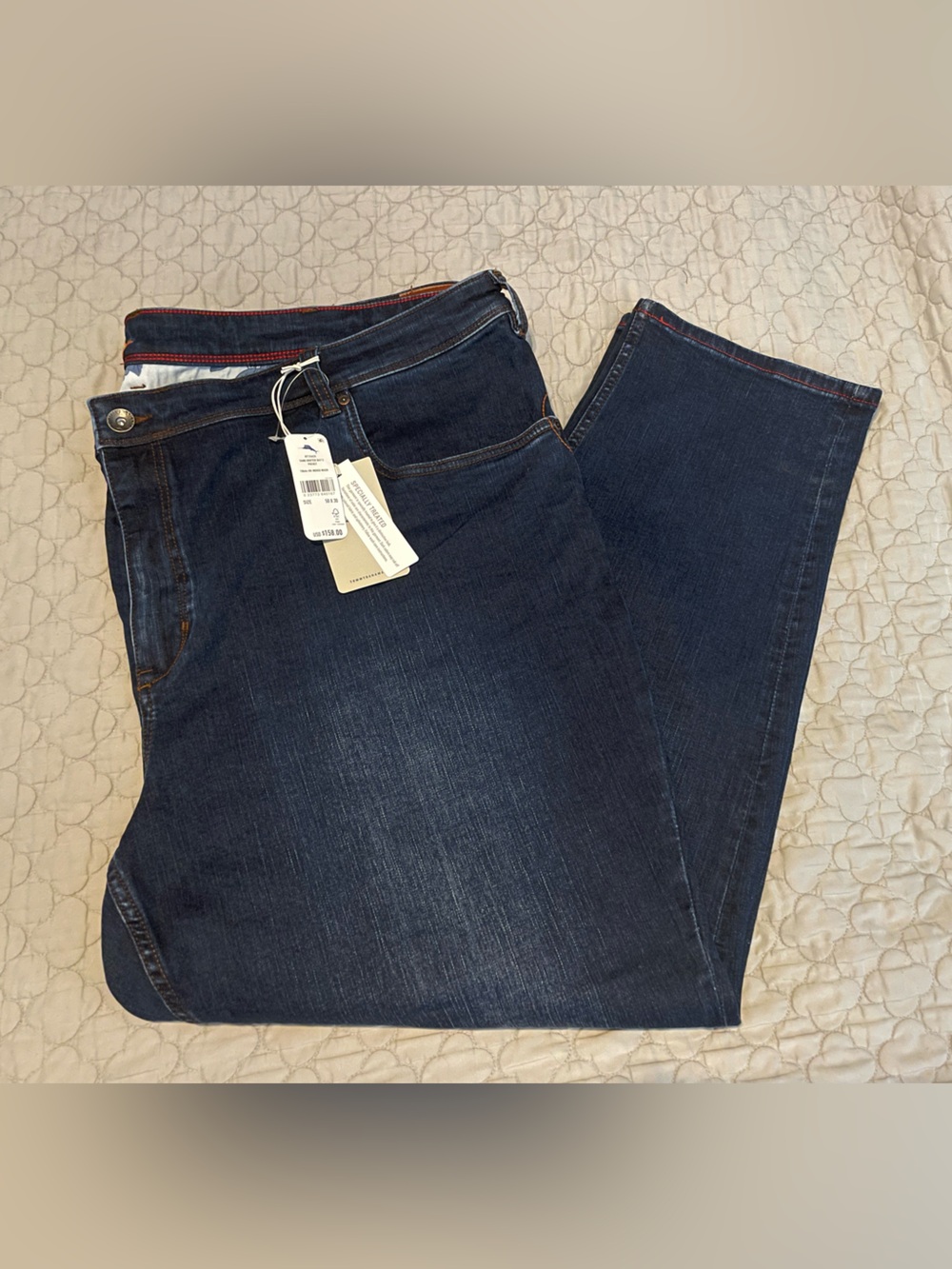NWT Tommy Bahama Sand Drifter Bay 50”x 30”  Men's Jeans - Classic Straight Fit